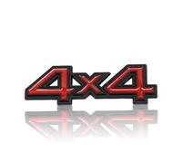 Etiqueta engomada del Coche 4X4 4WD Logo Trim capó Delantero Parrilla Emblema Insignia Trasera Tronco Pegatinas de Coche(L 4X4 Sticker-1)