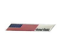 Etiqueta Engomada del Coche De Bandera Americana, Emblema De Bandera De Metal EE. UU. Emblema 4 De Julio Camión Ventana De Parachoque Pegatina Patriótica para Vehículo