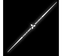 Etiqueta Engomada del Emblema del Coche para Mitsubishi ASX Outlander Pajero Lancer, Elegante Delantero y Trasero Insignia Emblema Decoración Auto Exterior Decoración Modificado Accesorios