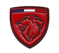 Etiqueta Engomada del Emblema del Logotipo del Coche 3D para Peugeot Rifter Standard 2021 2022 2023 2024, Insignia de Diseño de Coche, Accesorios de Estilo,C- Without Letters