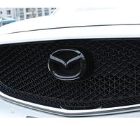Etiqueta Engomada del Logotipo del Volante del Coche Insignia Delantera Embellecedor del Emblema del Maletero Trasero, para Mazda CX-5 CX5 2017 2018 2019 2020, Negro