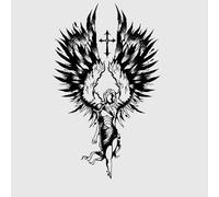 Etiqueta Engomada Del Tatuaje Del Jugo De Larga Duración Resistente Al Agua Semipermanente A Base De Hierbas Del Juicio De Dios De Gama Alta