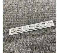 Etiqueta Engomada Emblema del Metal 3D del Coche, Calcomanía Decoración Logotipo Letra Cuerpo del Coche, Accesorios Modificación Exterior, para Peugeot,Logo