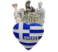 Etiqueta engomada magnética del Regalo, del hogar y de la Cocina del Recuerdo del imán del refrigerador de 3D Atenas Grecia