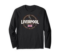 Etiqueta Liverpool con coordenadas geográficas Manga Larga