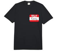 Etiqueta para Hola, mi Nombre es Kenny. Comfort Colors Adult Heavyweight T-Shirt