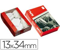Etiqueta Rectangular para Colgar 13X34 mm 1000 Unidades