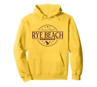 Etiqueta Rye Beach New Hampshire - Rye Beach NH Sudadera con Capucha