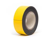 Etiquetado bandas MBR.GE.10 m.50 cinta magnética rollo, 10 m, 50 mm de altura, Amarillo