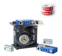 Etiquetadora automática de sellado de cajas con control PLC y pantalla táctil para un etiquetado seguro a prueba de manipulaciones en varios productos