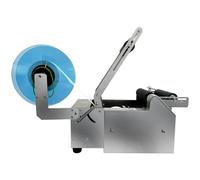 Etiquetadora de botellas redondas Etiquetadora de latas de vino totalmente automática Etiquetadora manual pequeña