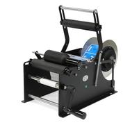 Etiquetadora eléctrica de botellas para etiquetas adhesivas, aplicador automático de etiquetas para varios tamaños de botellas, perfecto para un embalaje y marca eficientes