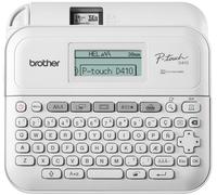DESKTOP ELECTRONIC LABEL MAKER WITH PC CONNECTION. TAPE WIDTH S: PTD410UR1
