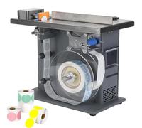 Etiquetadora semiautomática de 200 W, orientación de 90 grados, 15-30 piezas/minuto para productos φ15-30 mm, ideal para alimentos, electrónica e impresión