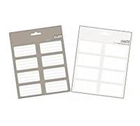 Etiquetas adhesivas gris - Etiquetas para libros/Pegatinas nombre libros - Vuelta al cole material escolar