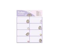 Etiquetas adhesivas Pusheen - Pegatinas libro nombres (16 uds) Etiquetas escolares - Papeleria Kawaii para Material escolar Vuelta al cole