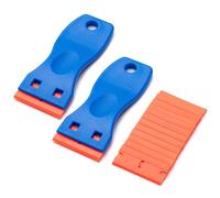 Etiquetas adhesivas, sin arañazos, raspador de cuchillas de afeitar de plástico