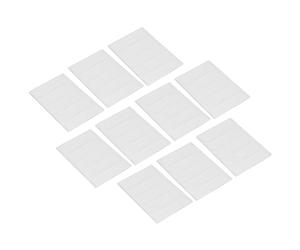 Etiquetas adhesivas UHF RFID, 860-960 MHz, chip KU5, ISO18000-6C EPC Gen2, etiqueta RFID de largo alcance con sustrato de PET para la gestión de activos en logística de almacén