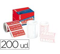 Etiquetas Apli Contiene Albaran 50X100 mm Rollo c/ 200 Uds