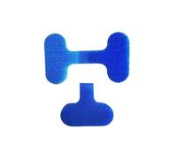 Etiquetas autoadhesivas for gestión de cables, 5/8 unidades, etiquetas for, impermeables colores para identificar cables(Blue-5pcs)
