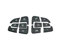 Etiquetas Botones Interior Coche Compatible Con Benz Para W205 Para W253 Para C200L Control Del Volante Del Automóvil Menú Interruptor Botón Cubierta Embellecedor Pegatinas Accesorios