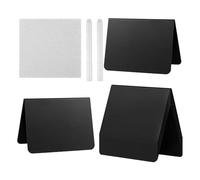 Etiquetas de alimentos para bufé, etiquetas de pizarra de alimentos con bolígrafo y tela, etiquetas de bebidas de celebración, para centro de mesa, panadería, eventos, banquetes, catering, boda