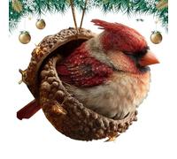 Etiquetas de Animales 2D Personalizadas para Navidad: Animales del Bosque Favoritos, decoración Encantadora, Resistente a la Intemperie, Reutilizable versátil árbol de Navidad,