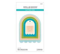 Etiquetas de arco Spellbinders Pide un deseo Troqueles grabados Metal