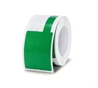 Etiquetas de cable de papel de impresora térmica para P50 para p80 L80-5, etiquetas de alambre impermeables de color, marcadores de cable autolaminables para organización de centros de datos, 25 x 38