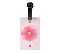 Etiquetas de equipaje Blooming Carnations, identificadores de equipaje elegantes, impermeables y duraderos, garantizan que tu viaje sea seguro y ordenado.