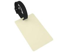 Etiquetas de equipaje con estampado blanco crema, etiquetas de bolsa de viaje e identificadores de equipaje, etiquetas de equipaje de crucero, accesorios de viaje para viajes en crucero y avión