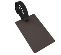 Etiquetas de equipaje con estampado negro cálido, etiquetas de bolsa de viaje e identificadores de equipaje, etiquetas de equipaje de crucero, accesorios de viaje para viajes en crucero y avión