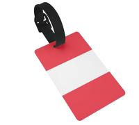 Etiquetas de equipaje con impresión de bandera austriaca, etiquetas de bolsa de viaje e identificadores de equipaje, etiquetas de equipaje de crucero, accesorios de viaje para cruceros y viajes en