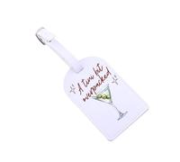Etiquetas de equipaje con temática de martini sucio para maletas, recuerdo de fiesta de Bach, Martini, despedida de soltera, bolsas de viaje, regalo de despedida de soltera (Tini Bit LT)