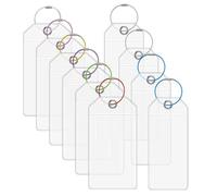 Etiquetas de equipaje para cruceros, etiquetas de equipaje, maletas, colgantes, 10 unidades, día de equipaje, 19 x 11 + 19 x 9 cm, con banda de metal para Aida Mi barco Msc Costa Tui