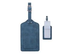 Etiquetas de equipaje para maletas, etiquetas de maleta de viaje, accesorios de cordón portátil, diseño de piel sintética para avión, viajes, crucero, vuelo, hombres y mujeres