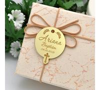 Etiquetas de espejo acrílicas personalizadas para manualidades, etiquetas acrílicas de espejo personalizadas para boda, compromiso, bautizo, nombre de boda, decoración de espejo de bebé, etiquetas de