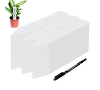 Etiquetas de etiquetas, Stake Markers, Waterproof Garden Name, Smooth Identification Signs, 300-Piece Labeling Tool for Flowers Trees Vegetables and Fruit in Outdoor Planting Projects, 3,94 x 0,63