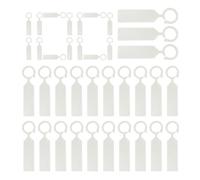 Etiquetas de jardín, 100 unidades para colgar, resistentes a la intemperie, etiquetas de identificación de plantas, para jardinería, replantar, viveros, árboles frutales, arbustos, ramas, troncos y