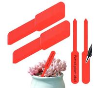Etiquetas de jardinería para exteriores, etiquetas de para interiores,100x marcadores de exteriores Sticks | Marcadores decorativos de jardín estacas para plantación al aire libre de invernadero in