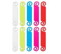 Etiquetas de marcado de cables, etiquetas adhesivas for cables, redes impermeables, marcadores de conexión for PC, señales de marcado(10 Piece Set)