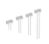 Etiquetas De Plantas 10 etiquetas metálicas for plantas, impermeables, de aluminio, for árboles, estacas, for jardín, herramientas for plantas.(10pcs 6inch silver)