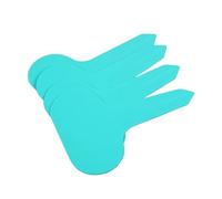 Etiquetas De Plantas 200 etiquetas de identificación esmeriladas for árboles de flores, plantas en maceta, letreros de vivero, tarjetas de aviso, etiquetas de plástico tipo T(Blue)