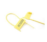 Etiquetas de plástico, 100 etiquetas a prueba de manipulaciones con cierre automático y apretadas, etiqueta desprendible numerada