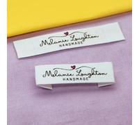 Etiquetas de ropa personalizadas, etiquetas de costura personalizadas, etiquetas de ropa, etiquetas hechas a mano, etiquetas de tela de punto, etiquetas de nombre/logotipo personalizadas para coser,