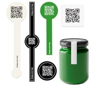 Etiquetas de sello con logotipo personalizado para botellas de embalaje de | Paquete de 50-500 etiquetas adhesivas personalizadas a prueba de manipulaciones para caja de regalo, botella