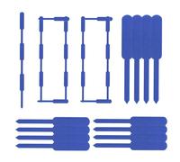 Etiquetas decorativas para etiquetado de plantas - 100 piezas de estacas impermeables para nombres de jardín, marcadores de identificación tipo T resistentes a la intemperie | Vivero invernadero granj