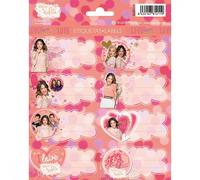 Etiquetas Escolares ERIK Violetta Grandes, Bolsa x16 Etiquetas