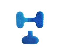 Etiquetas for cables (5/8 unidades), coloridas, impermeables, autoadhesivas, for gestión de para identificar cables(Baby blue-5pcs)
