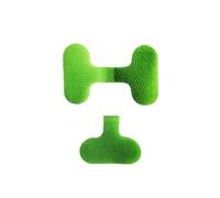 Etiquetas for cables (5/8 unidades), coloridas, impermeables, autoadhesivas, for gestión de para identificar cables(Green-5pcs)